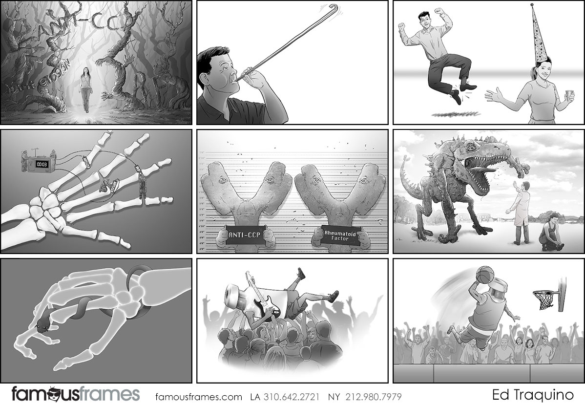 Ed Traquino's People - B&W Tone storyboard art (Image #177_113_1553302631)