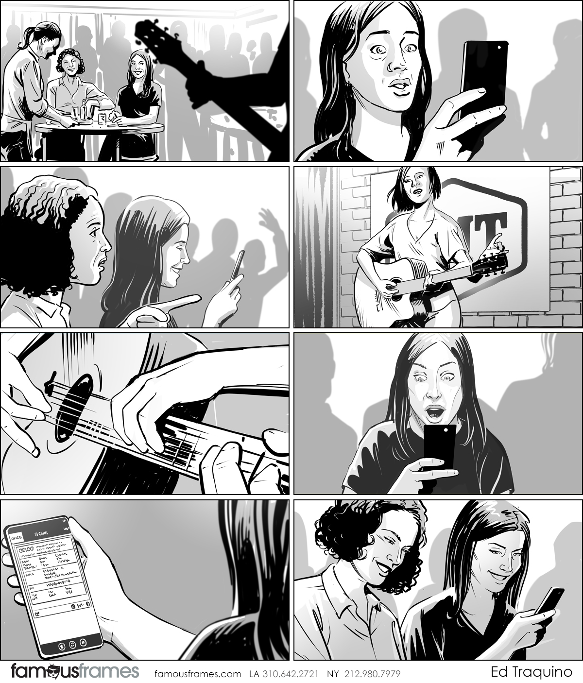 Ed Traquino's People - B&W Tone storyboard art (Image #177_113_1565397032)