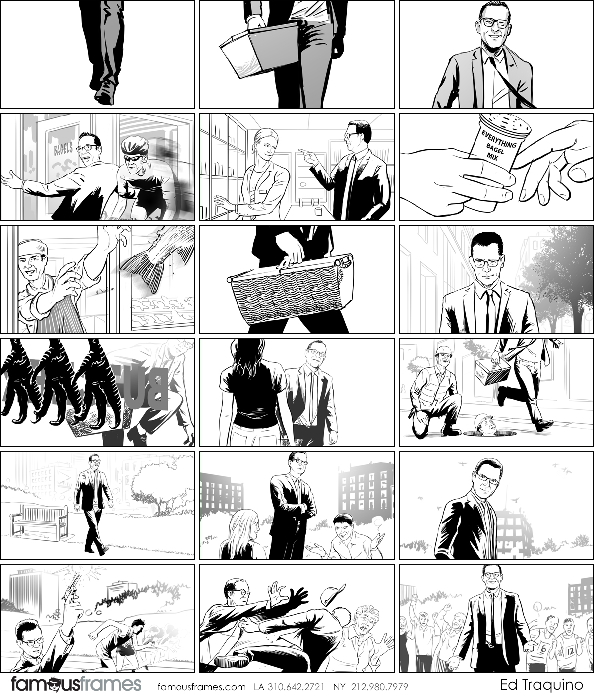 Ed Traquino's People - B&W Tone storyboard art (Image #177_113_1565397235)