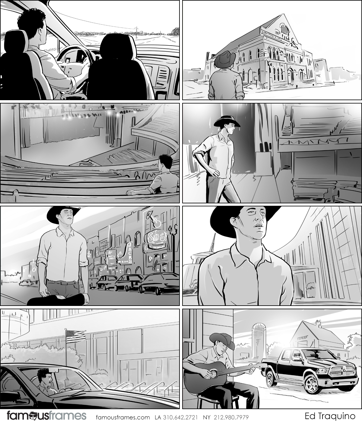 Ed Traquino's People - B&W Tone storyboard art (Image #177_113_1565397535)