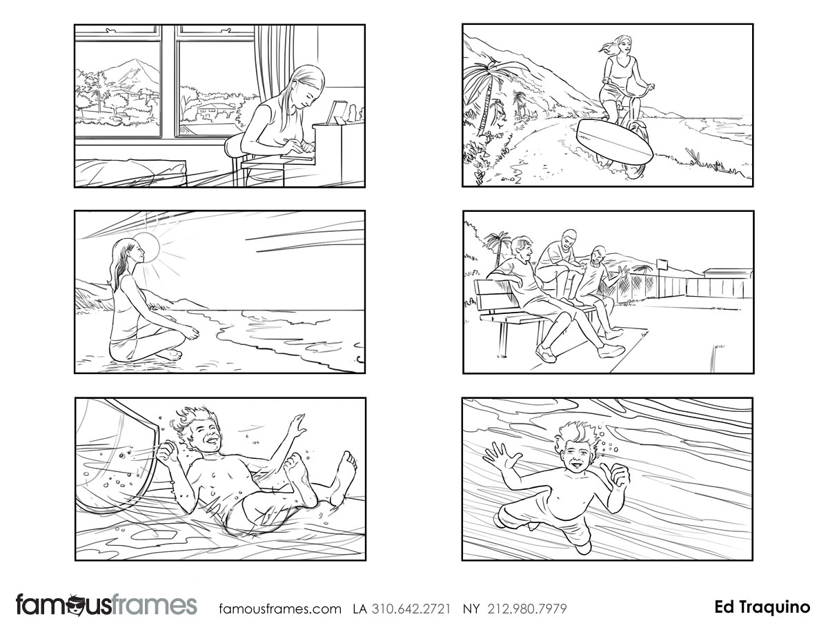 Ed Traquino's People - B&W Line storyboard art (Image #177_114_1398193100)