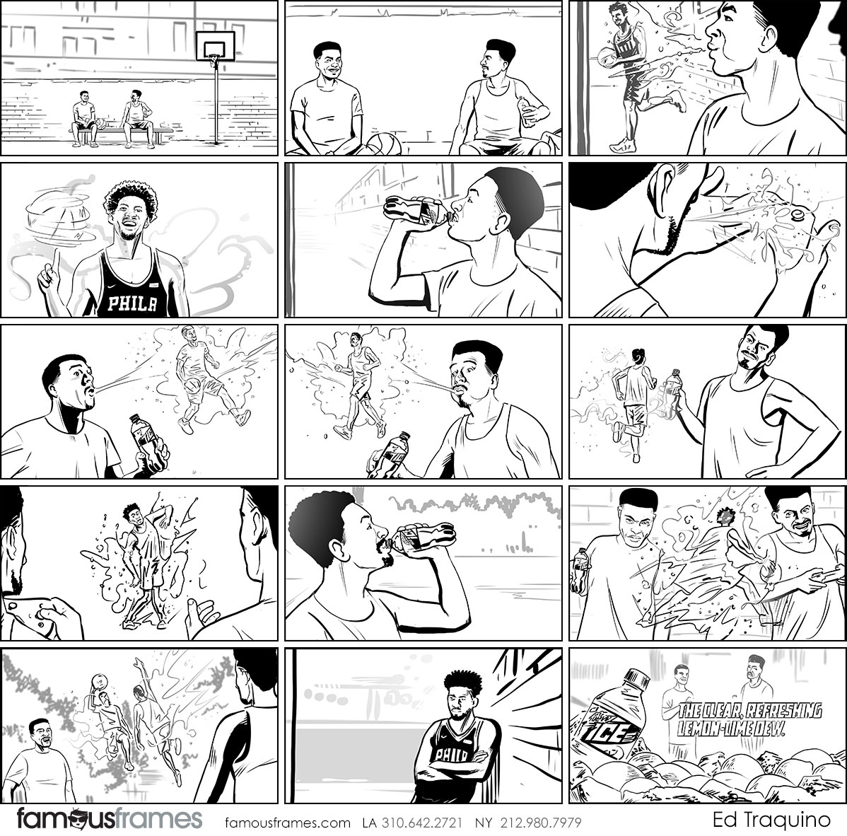 Ed Traquino's People - B&W Line storyboard art (Image #177_114_1554402166)