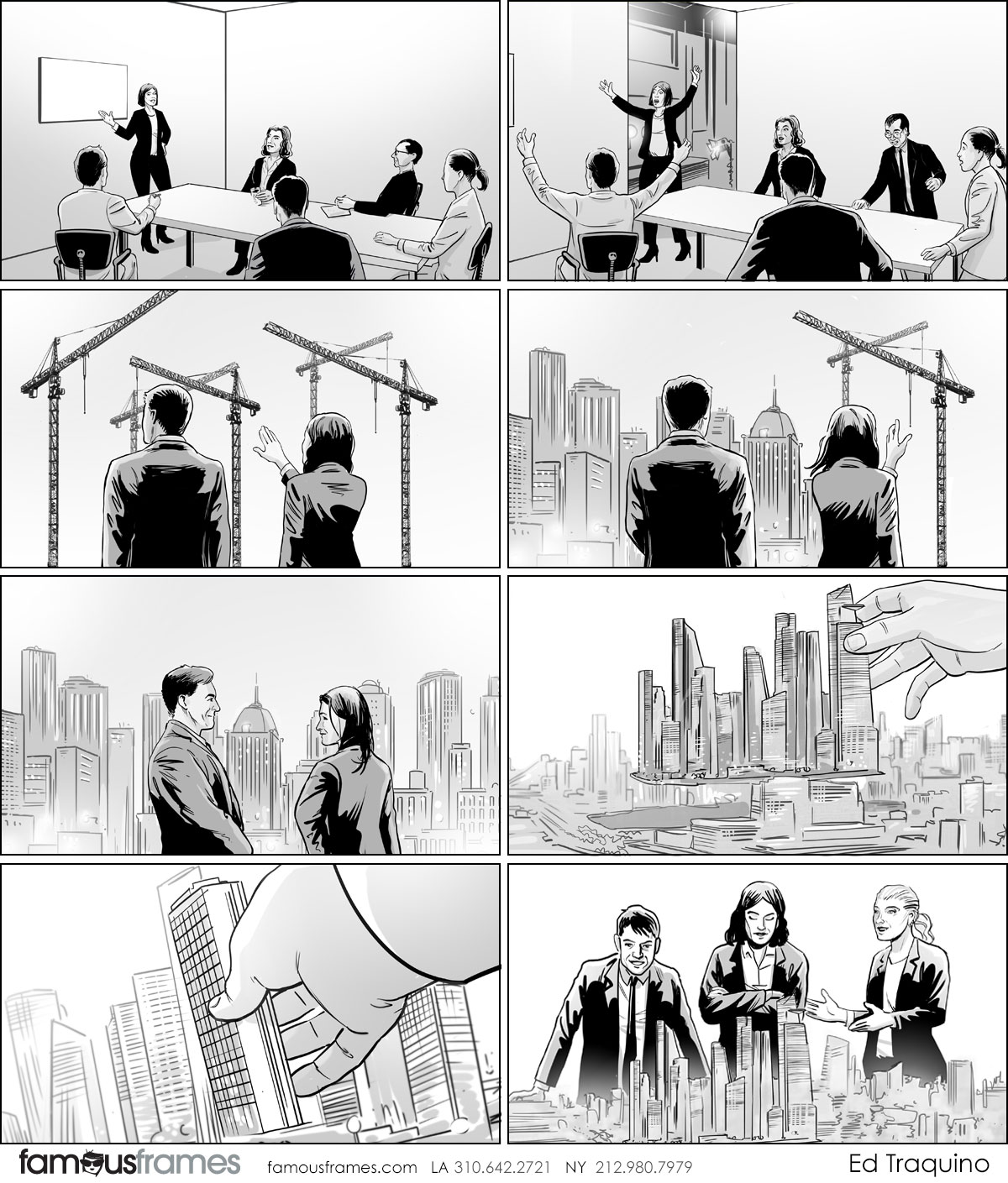 Ed Traquino's People - B&W Tone storyboard art (Image #177_114_1575934452)