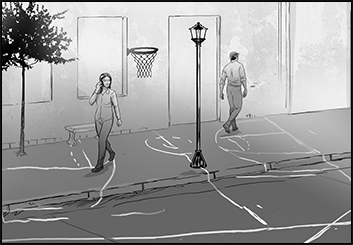 Ed Traquino's Environments storyboard art