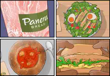 Ed Traquino's Food storyboard art