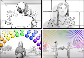 Ed Traquino's Shootingboards storyboard art