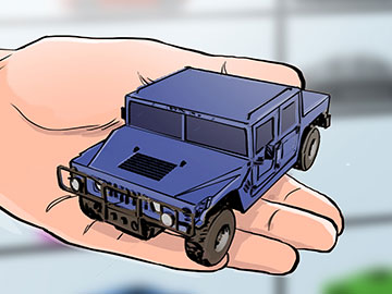 Ed Traquino's Vehicles storyboard art