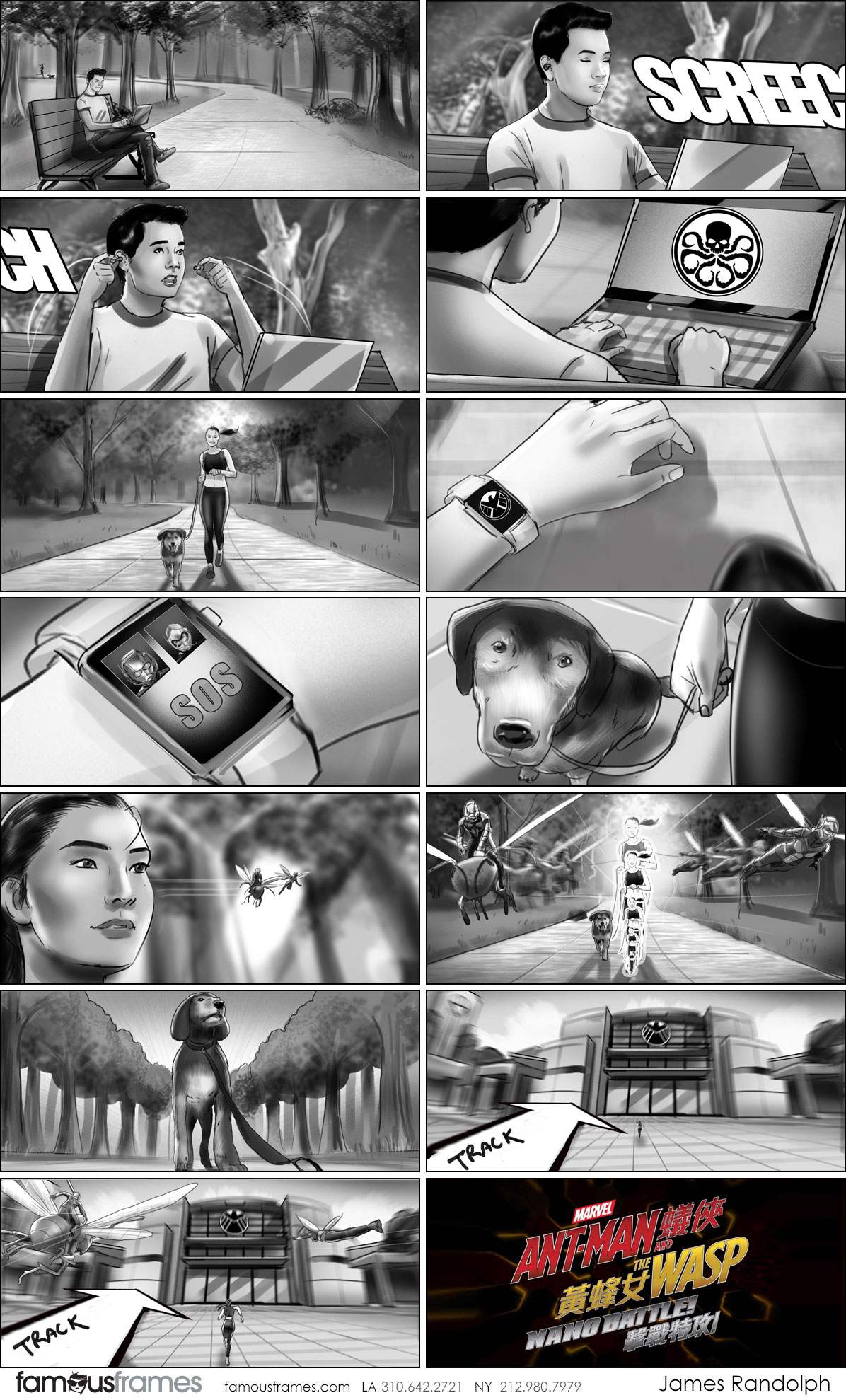 James Randolph*'s People - B&W Tone storyboard art (Image #21233_113_1560378112)