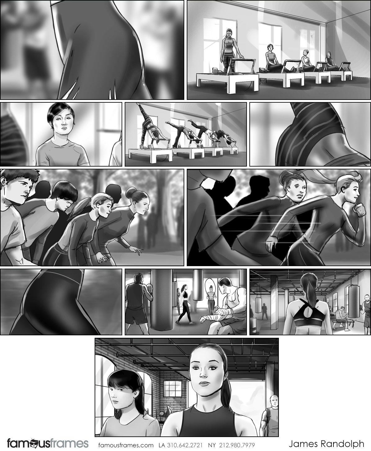 James Randolph*'s People - B&W Tone storyboard art (Image #21233_113_1560975259)