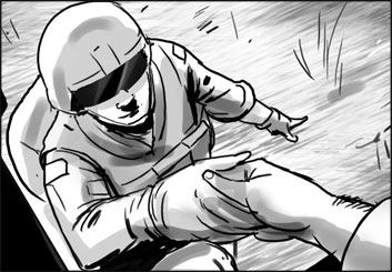 James Randolph*'s People - B&W Tone storyboard art