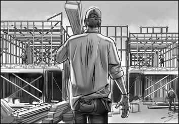 James Randolph*'s Vehicles storyboard art