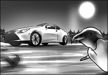 James Randolph*'s Vehicles storyboard art