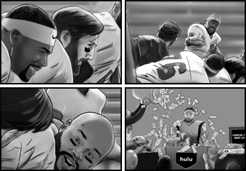 James Randolph*'s People - B&W Tone storyboard art