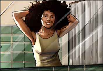 James Randolph*'s People - Color  storyboard art