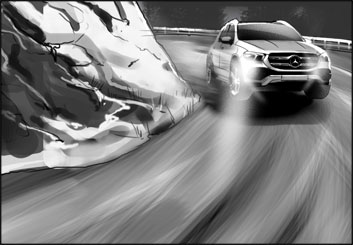 James Randolph*'s Vehicles storyboard art