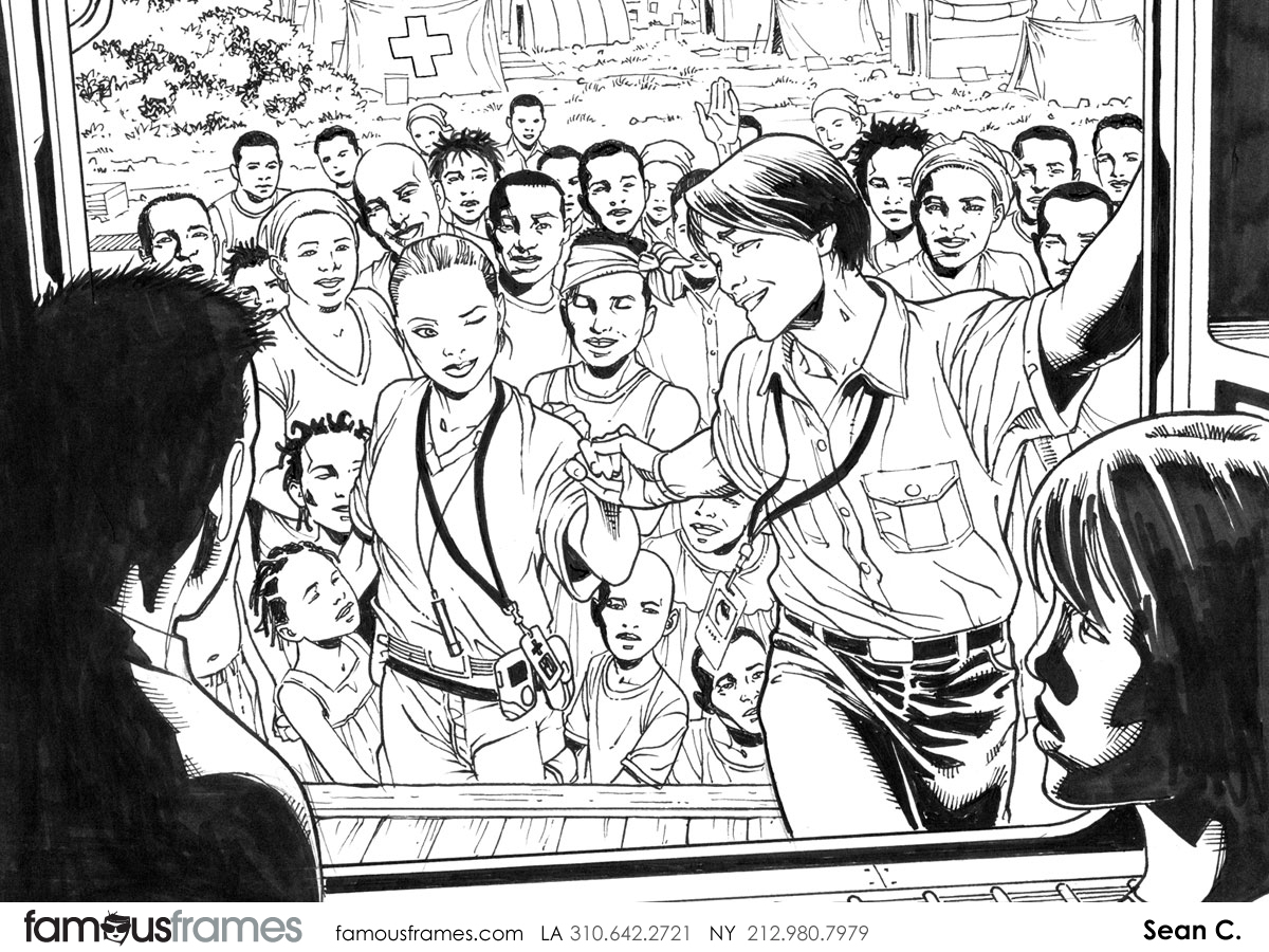 Sean Chen's People - B&W Line storyboard art (Image #216_114_1398294994)