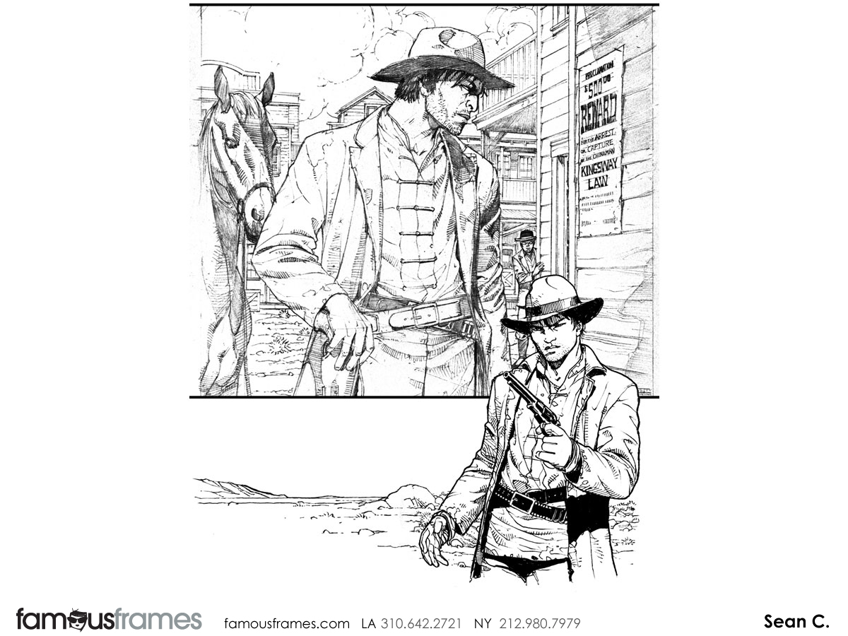 Sean Chen's People - B&W Line storyboard art (Image #216_114_1398295002)