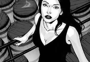 Sean Chen's People - B&W Tone storyboard art