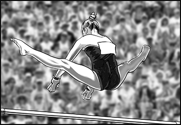 Steve Wolf's Sports storyboard art