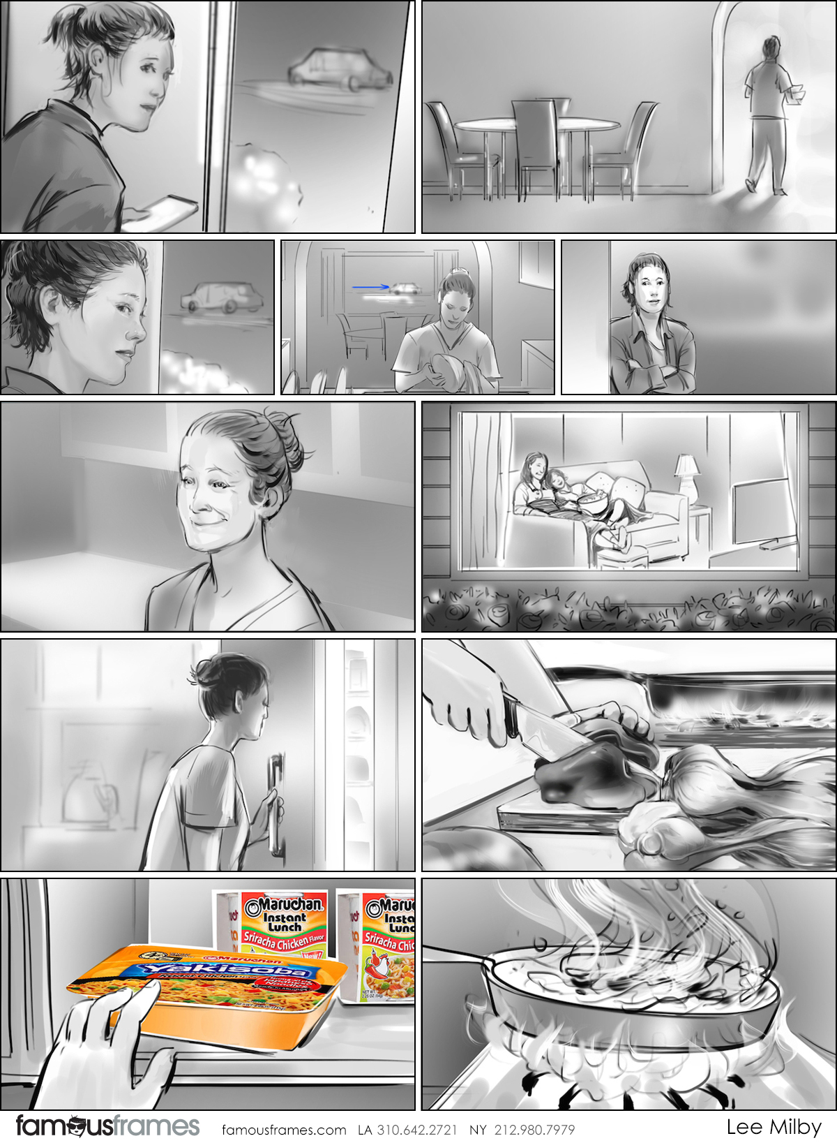 Lee Milby's People - B&W Tone storyboard art (Image #22118_113_1607539074)