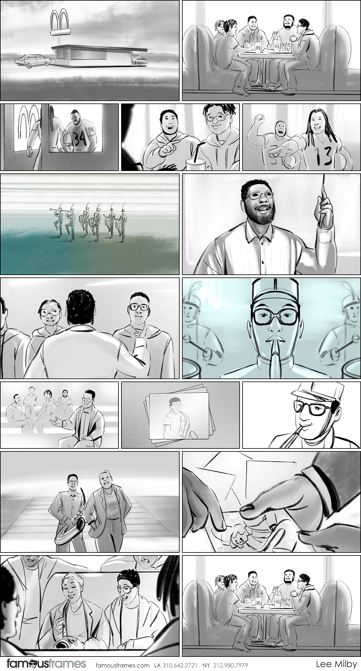 Lee Milby's People - B&W Tone storyboard art (Image #22118_113_1642533315)