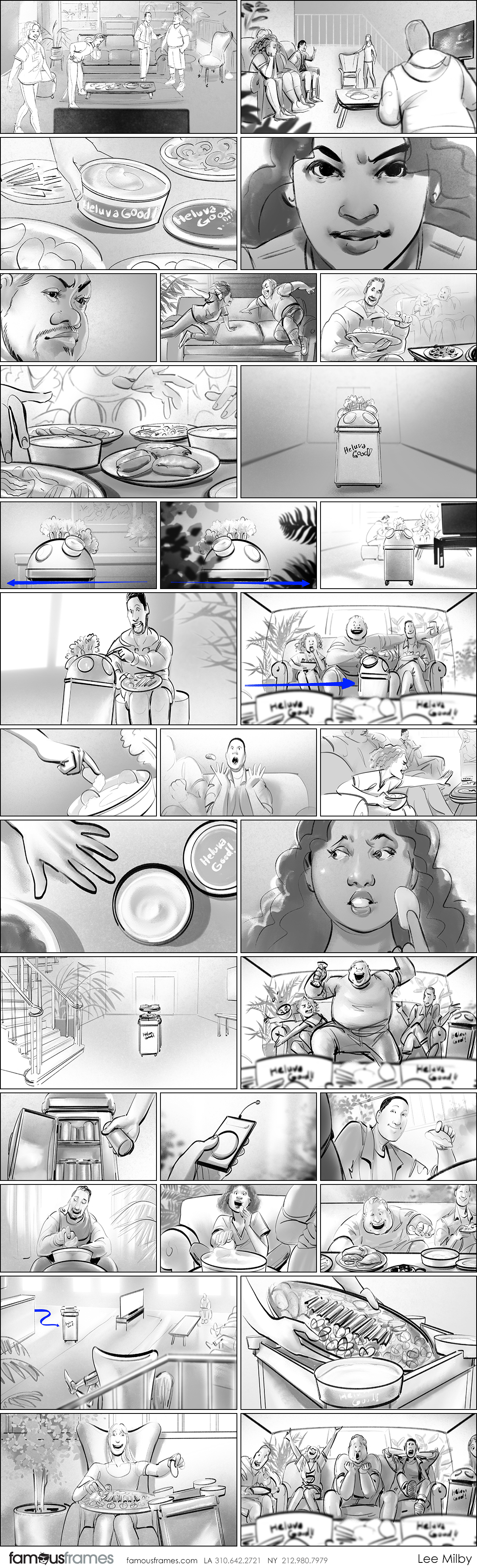 Lee Milby's People - B&W Tone storyboard art (Image #22118_113_1644534095)