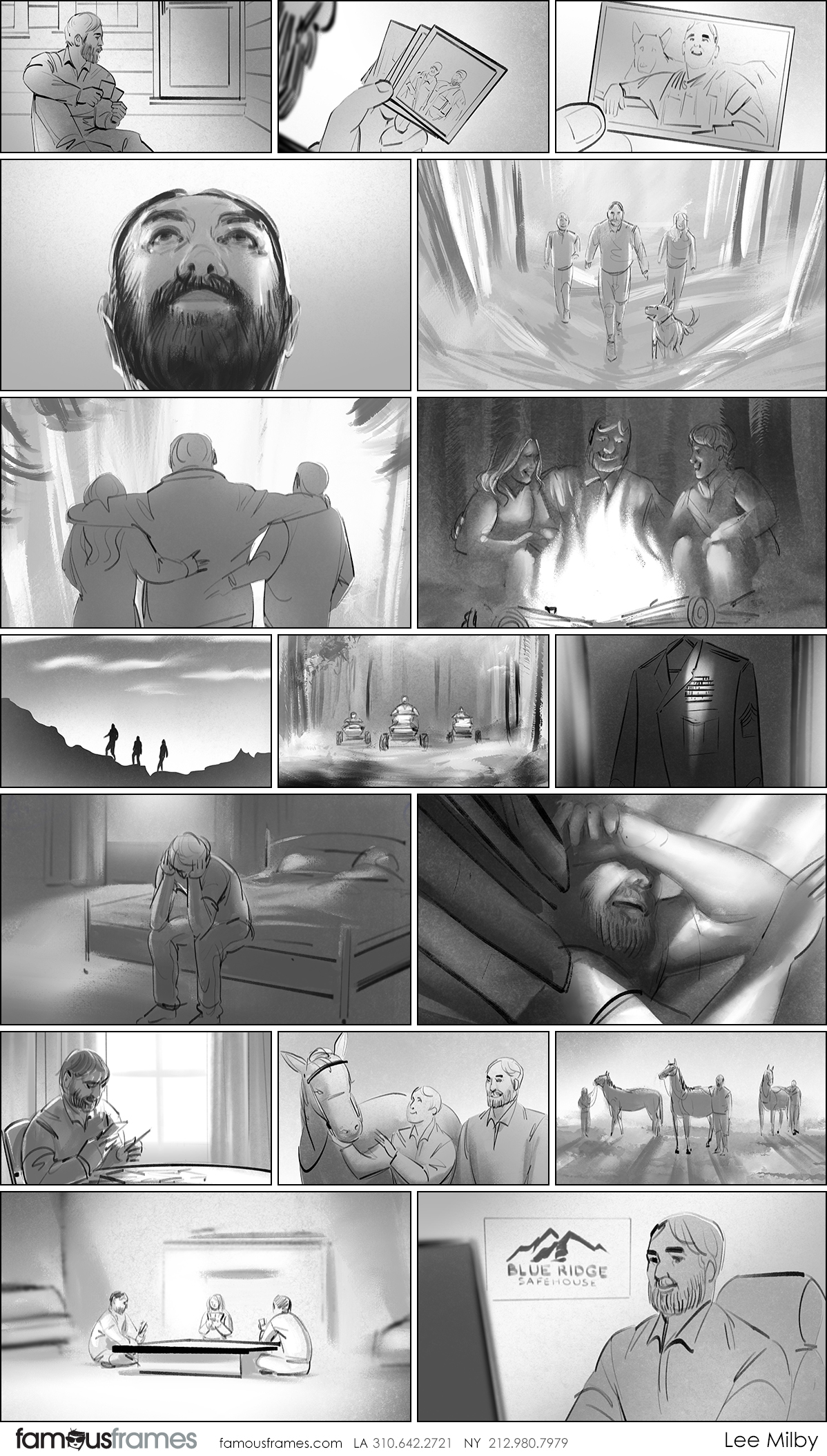 Lee Milby's People - B&W Tone storyboard art (Image #22118_113_1654640122)