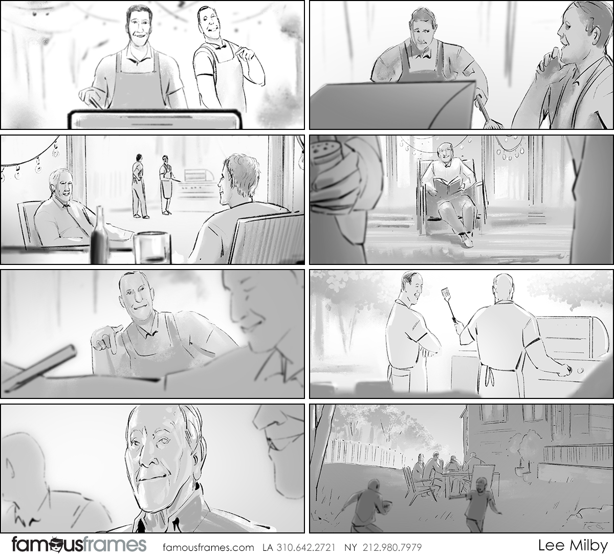 Lee Milby's People - B&W Line storyboard art (Image #22118_114_1648054615)