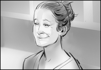 Lee Milby's People - B&W Tone storyboard art