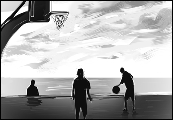 Lee Milby's Sports storyboard art