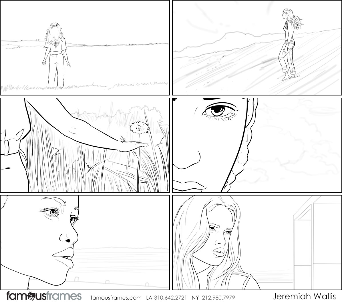 Jeremiah Wallis's People - B&W Line storyboard art (Image #223_114_1504118216)