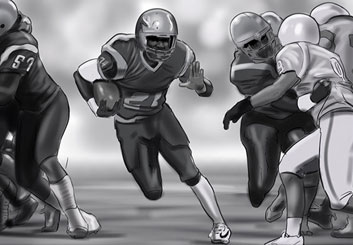 Jeremiah Wallis's Sports storyboard art