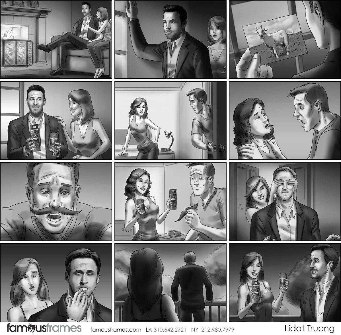 Lidat Truong*'s People - B&W Tone storyboard art (Image #226_113_1512438118)