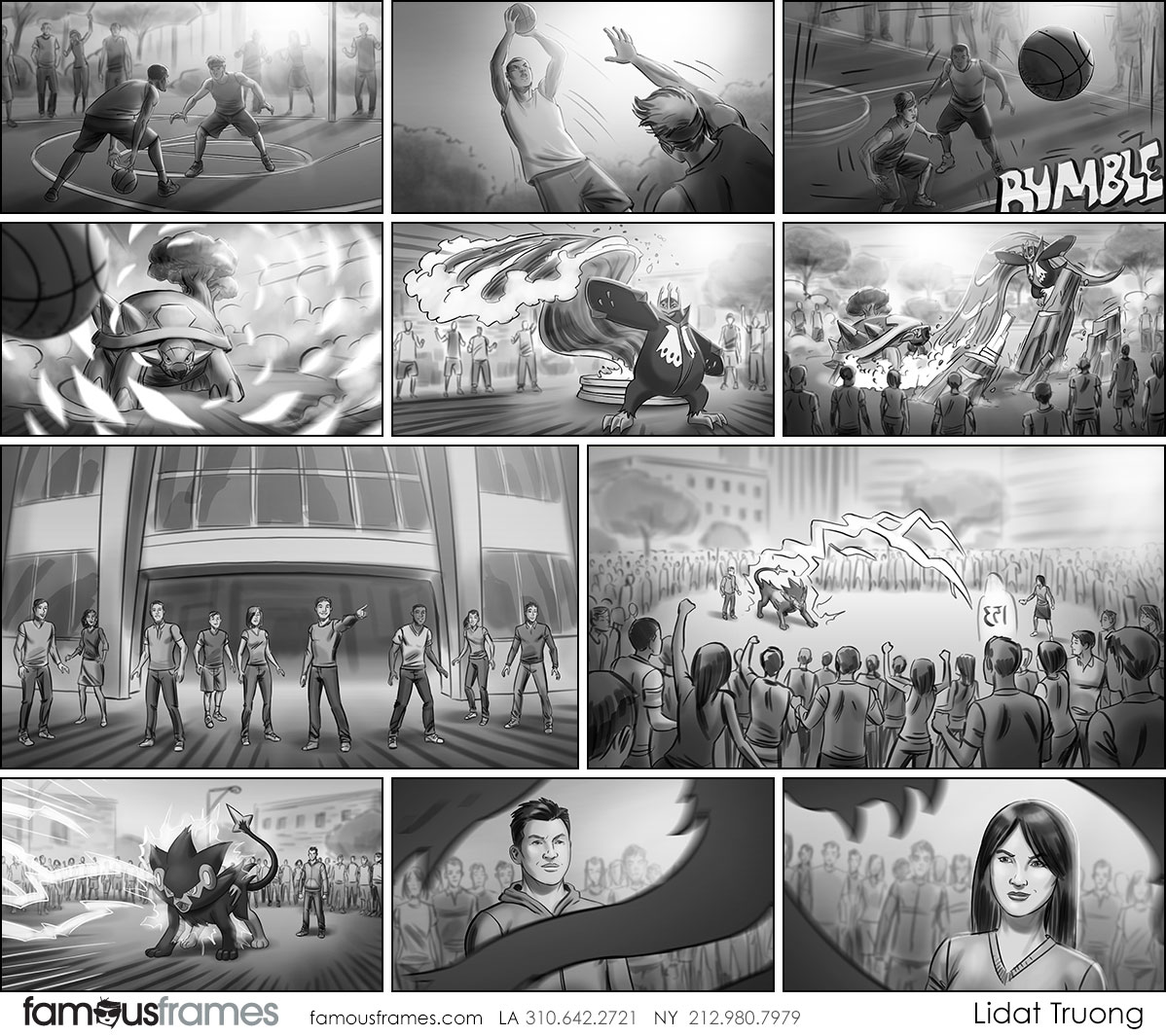 Lidat Truong*'s People - B&W Tone storyboard art (Image #226_113_1550004653)