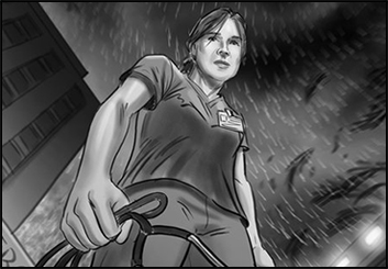 Lidat Truong*'s People - B&W Tone storyboard art