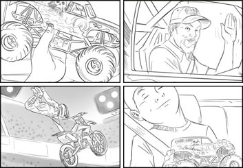 Lidat Truong*'s Shootingboards storyboard art