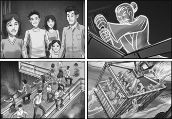 Lidat Truong*'s Shootingboards storyboard art