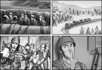 Lidat Truong*'s Shootingboards storyboard art