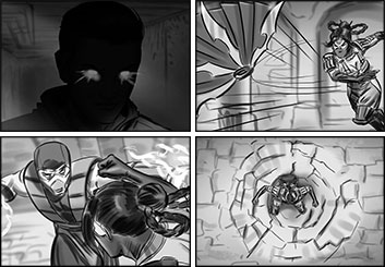 Lidat Truong*'s Film/TV storyboard art