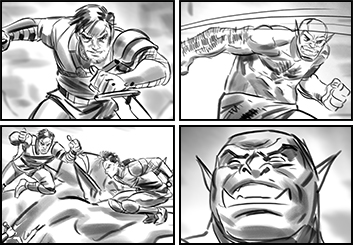 Lidat Truong*'s Film/TV storyboard art