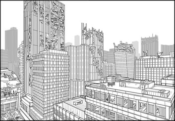 Lidat Truong*'s Environments storyboard art