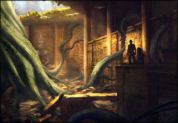 Lidat Truong*'s Concept Environments storyboard art