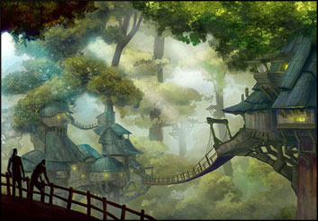 Lidat Truong*'s Concept Environments storyboard art