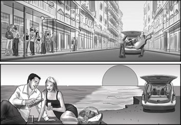 Lidat Truong*'s Shootingboards storyboard art