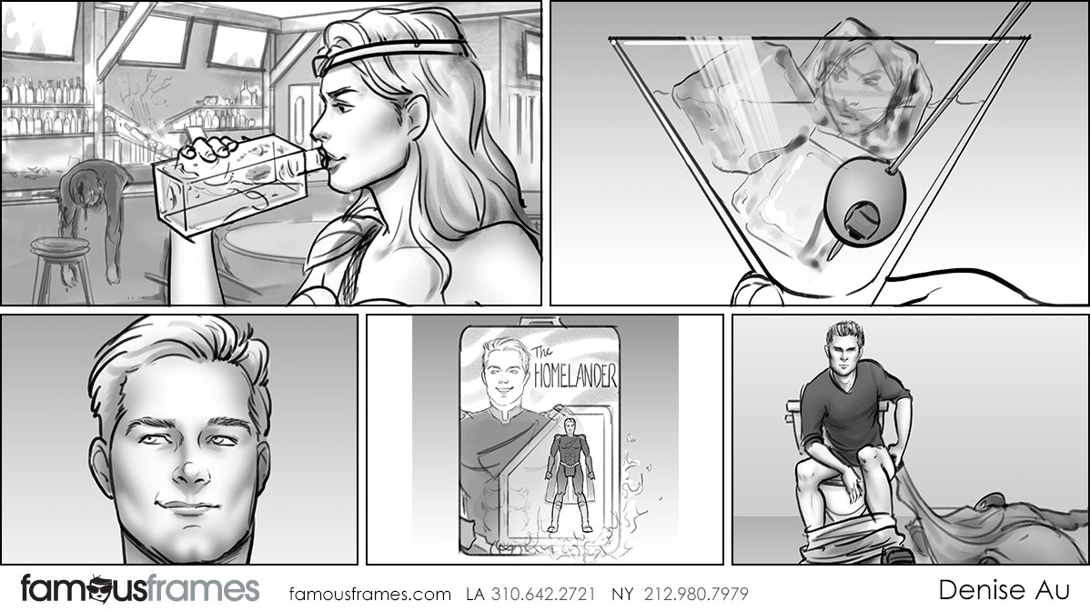 Denice Au's People - B&W Tone storyboard art (Image #2595_113_1564612817)