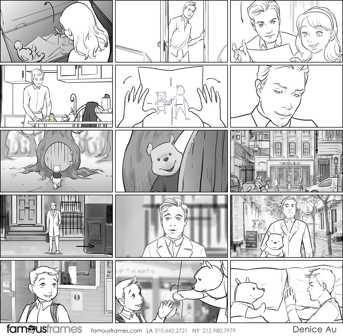 Denice Au's People - B&W Line storyboard art (Image #2595_114_1520371041)