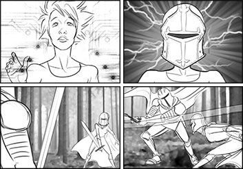 Denice Au's Shootingboards storyboard art