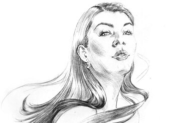 Denice Au's Beauty / Fashion storyboard art