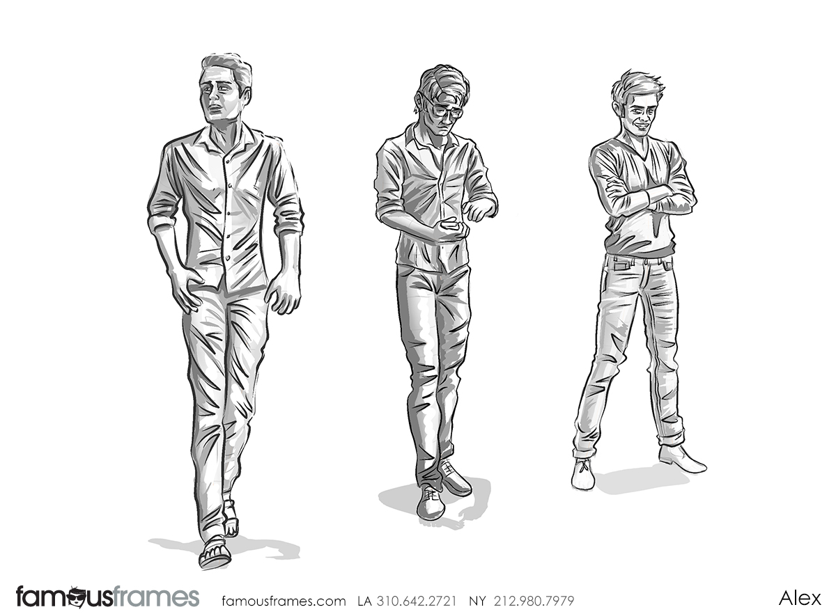 Alex's People - B&W Tone storyboard art (Image #31467_113_1592784102)