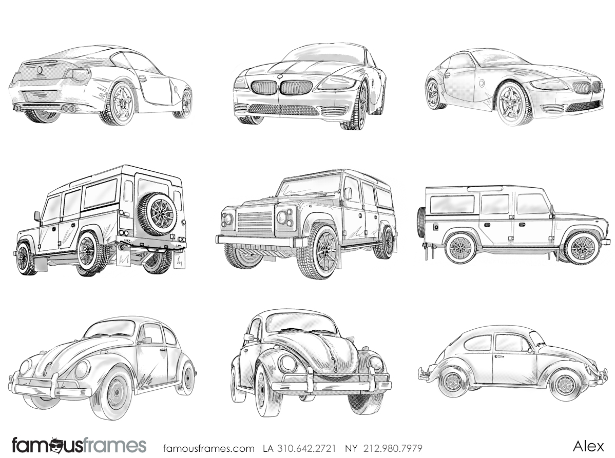 Alex's Vehicles storyboard art (Image #31467_126_1592784202)